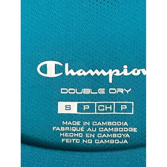 Champion Double Dry Shirt Sz‎ Small Blue - Picture 2 of 3